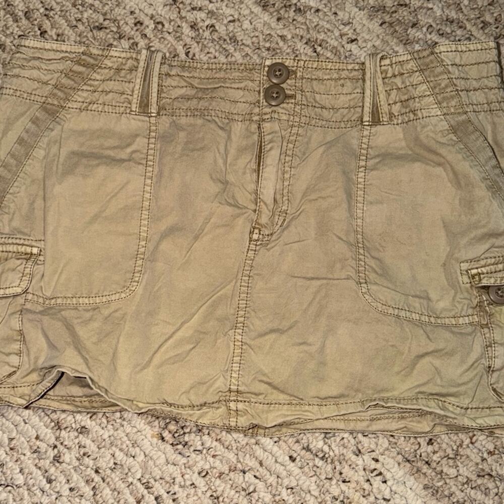 Vintage American Eagle Size 12 Cargo mini skirt